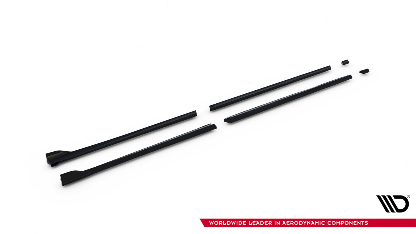 Side skirts diffusers v.2 mercedes-benz v-class extra long amg-line w447