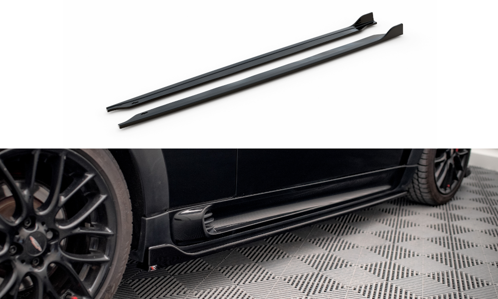Side skirts diffusers v.2 mini cooper john cooper works r56