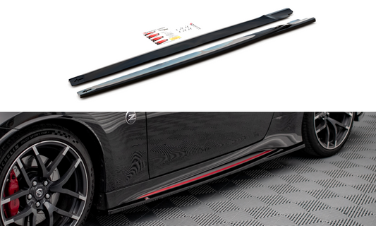Side skirts diffusers v.2 nissan 370z nismo facelift