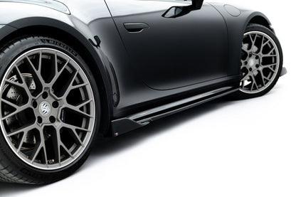 Side skirts diffusers v.2 porsche 911 carrera sport design 992