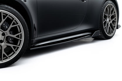 Side skirts diffusers v.2 porsche 911 carrera sport design 992