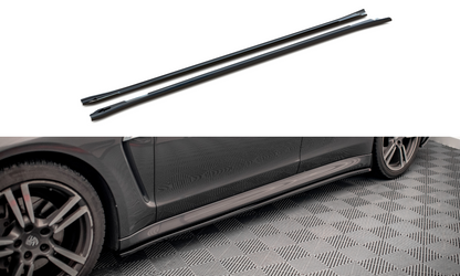 Side skirts diffusers v.2 porsche panamera / panamera diesel / panamera turbo 970