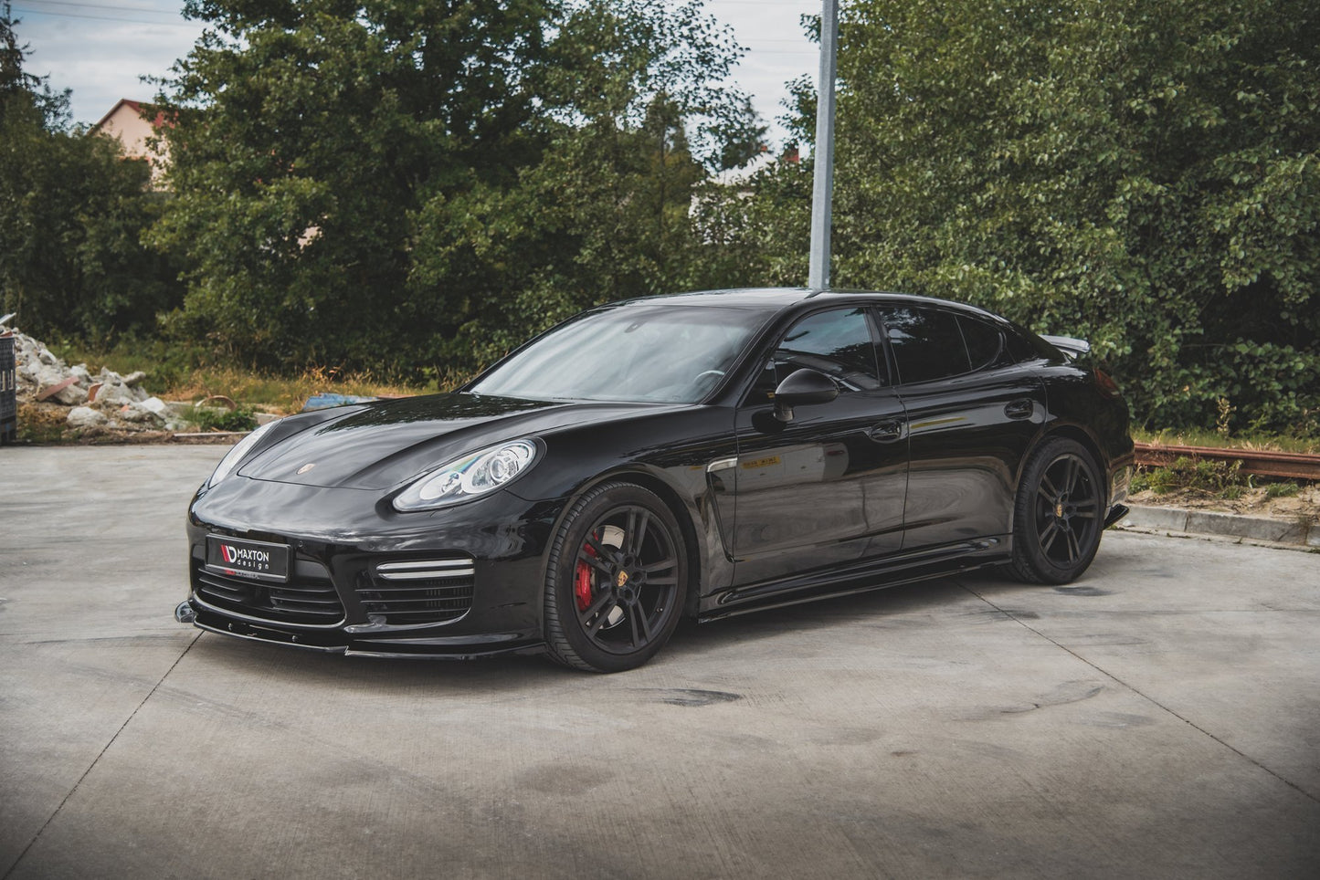Side skirts diffusers v.2 porsche panamera turbo 970 facelift