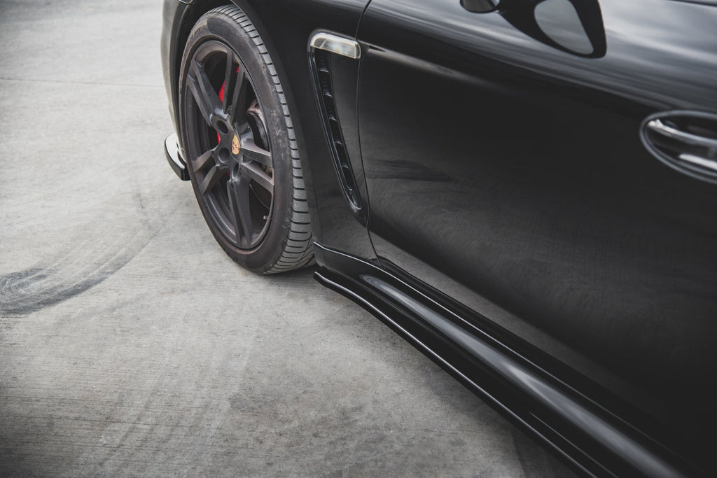 Side skirts diffusers v.2 porsche panamera turbo 970 facelift