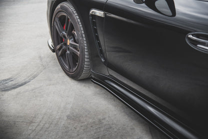 Side skirts diffusers v.2 porsche panamera turbo 970 facelift