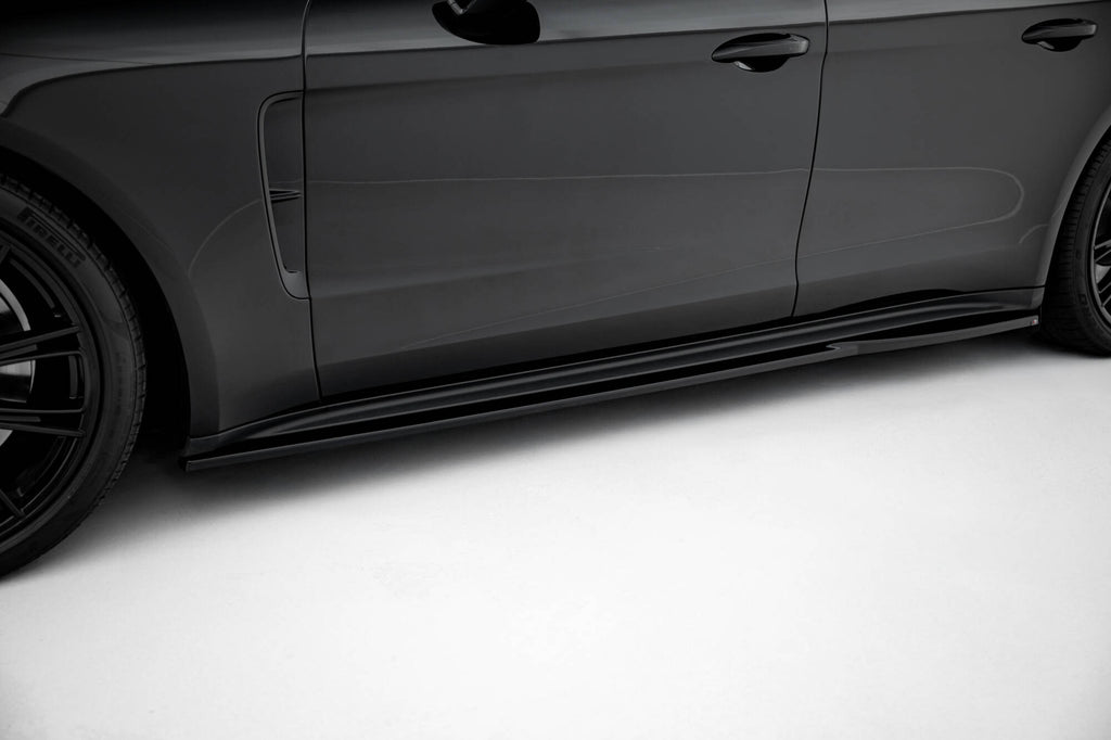 Side skirts diffusers v.2 porsche panamera turbo s e-hybrid / panamera e-hybrid 971