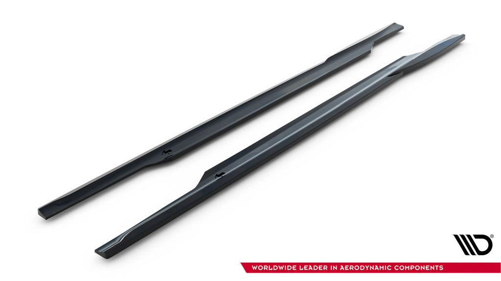 Side skirts diffusers v.2 porsche panamera turbo s e-hybrid / panamera e-hybrid 971