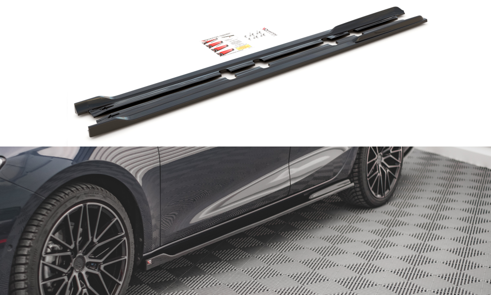 Side skirts diffusers v.2 seat leon fr mk4 / cupra leon