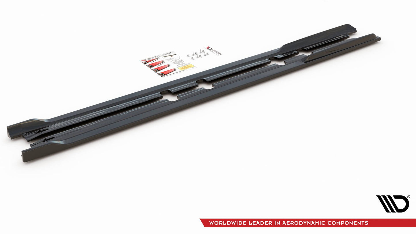 Side skirts diffusers v.2 seat leon fr mk4 / cupra leon