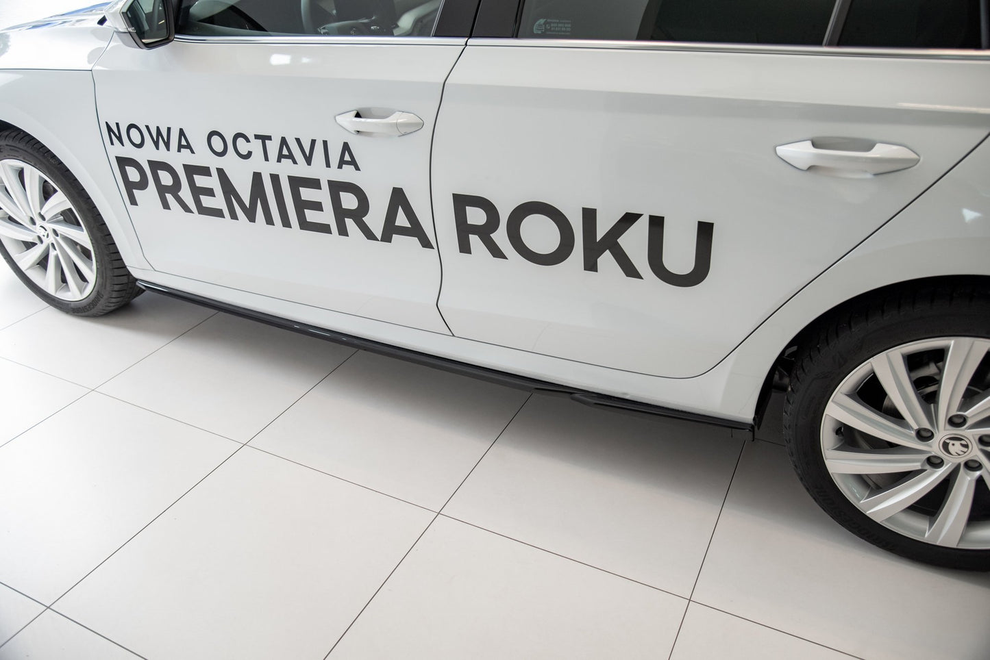 Side skirts diffusers v.2 skoda octavia mk4