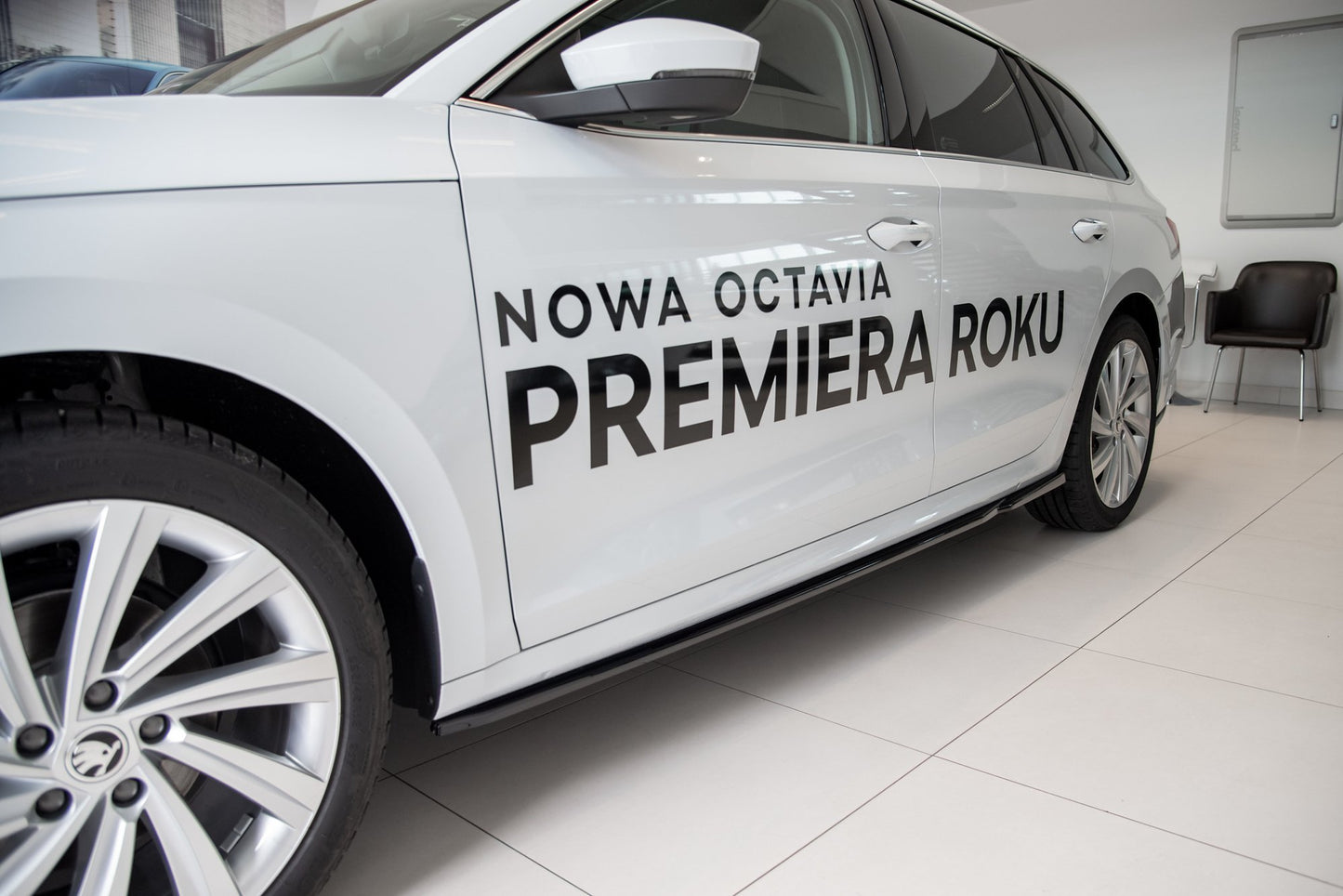 Side skirts diffusers v.2 skoda octavia mk4