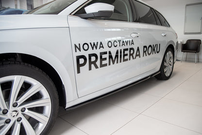 Side skirts diffusers v.2 skoda octavia mk4