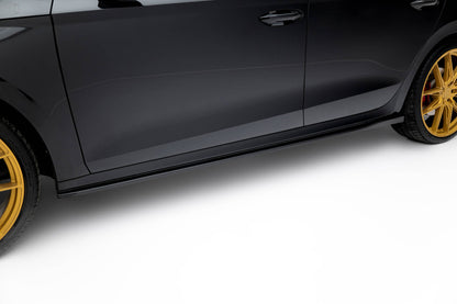 Side skirts diffusers v.2 skoda octavia rs liftback / combi mk4 facelift