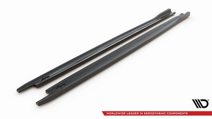 Side skirts diffusers v.2 skoda octavia rs liftback / combi mk4 facelift