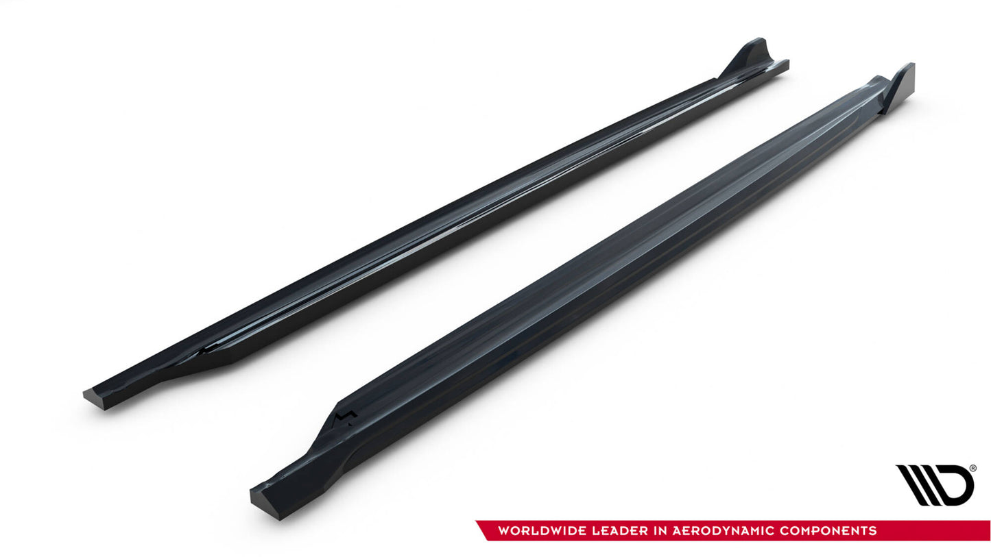 Side skirts diffusers v.2 skoda octavia rs liftback / combi mk4 / mk4 facelift