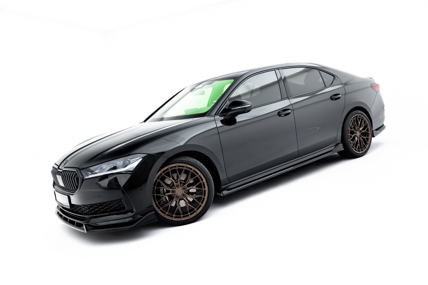 Side skirts diffusers v.2 skoda superb sportline mk4