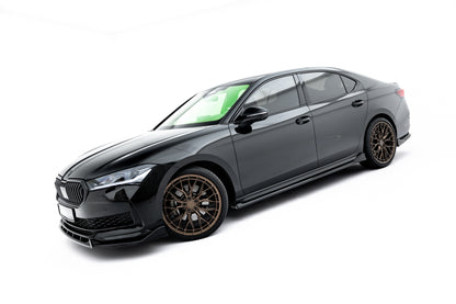 Side skirts diffusers v.2 skoda superb sportline mk4