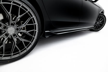 Side skirts diffusers v.2 skoda superb sportline mk4