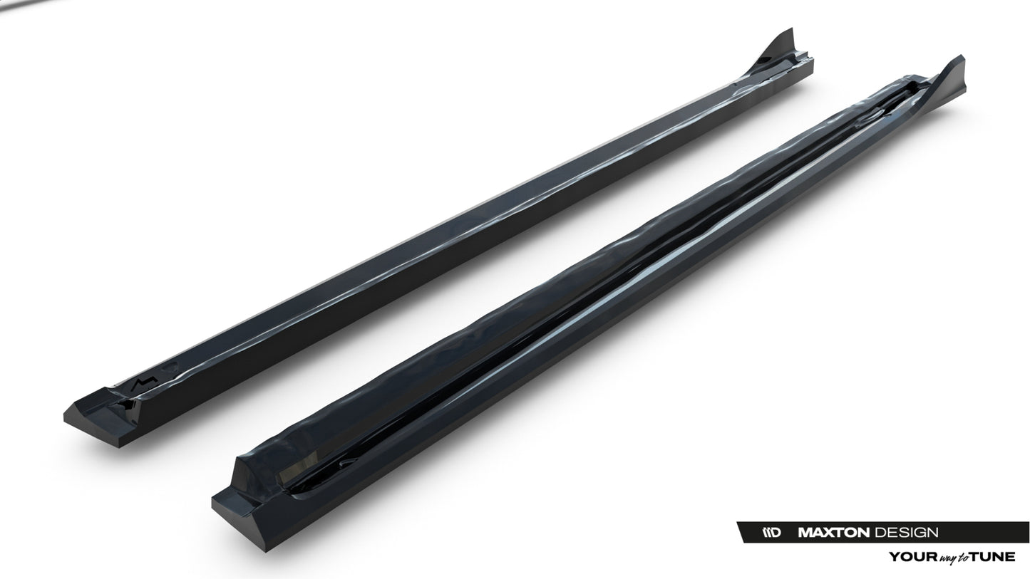 Side skirts diffusers v.2 skoda superb sportline mk4