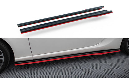 Side skirts diffusers v.2 subaru brz mk1 / mk1 facelift / toyota gt86 facelift