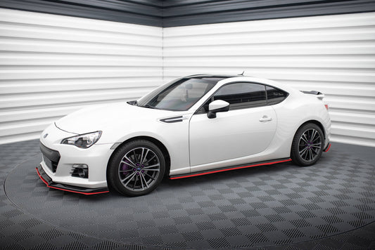 Side skirts diffusers v.2 subaru brz mk1 / mk1 facelift / toyota gt86 facelift