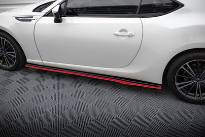 Side skirts diffusers v.2 subaru brz mk1 / mk1 facelift / toyota gt86 facelift