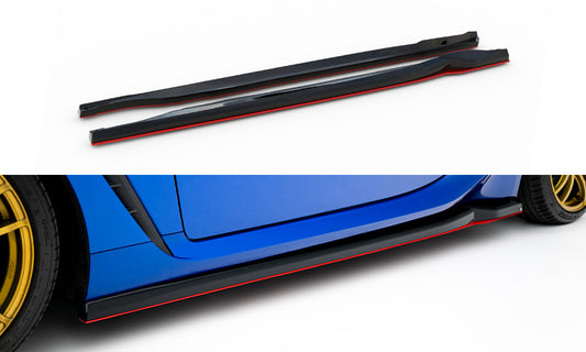 Side skirts diffusers v.2 subaru brz mk2
