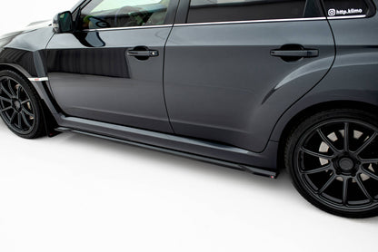 Side skirts diffusers v.2 subaru impreza wrx sti mk3 facelift