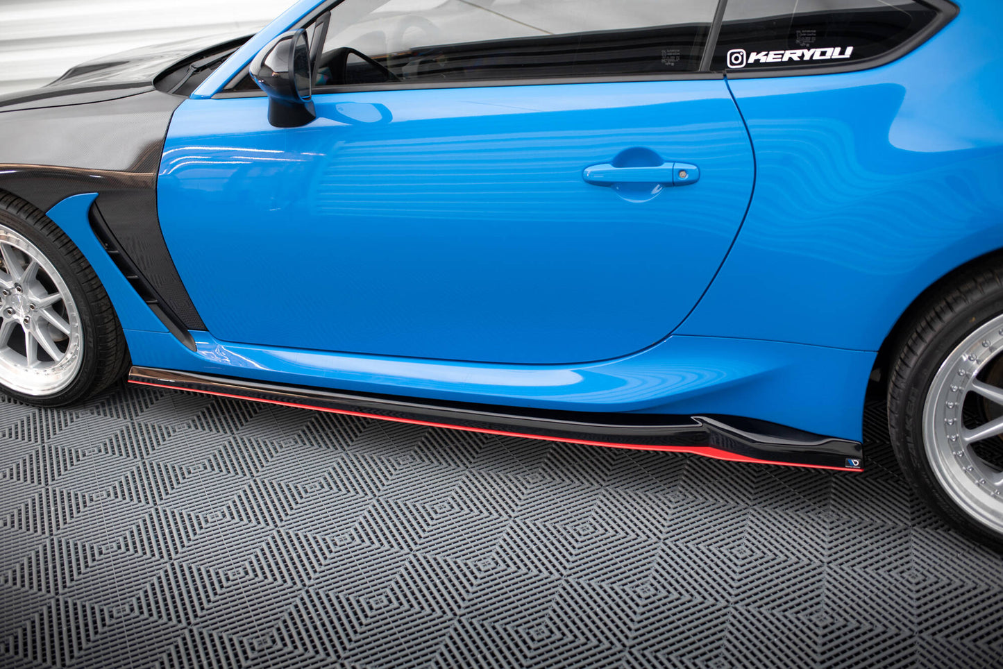 Side skirts diffusers v.2 toyota gr86 mk1