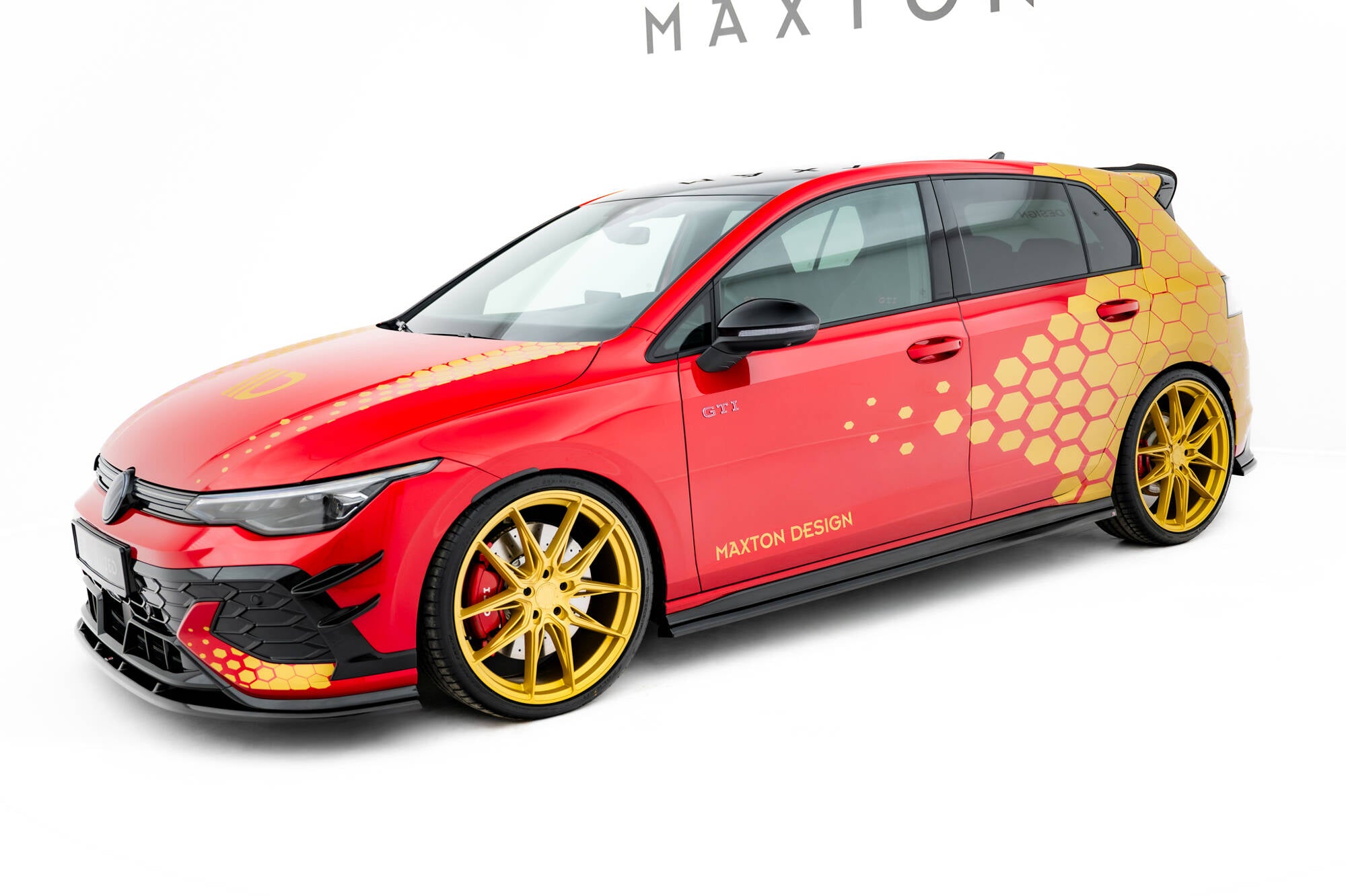 Side skirts diffusers v.2 volkswagen golf gti clubsport mk8 facelift