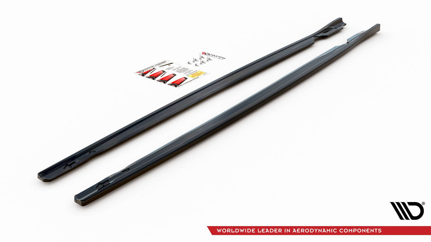 Side skirts diffusers v.2 volkswagen golf r mk8