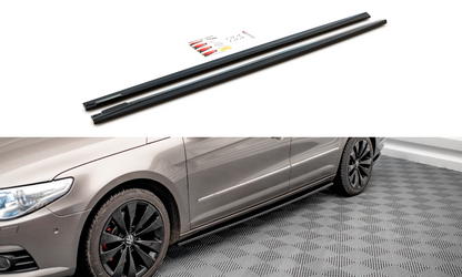 Side skirts diffusers v.2 volkswagen passat cc