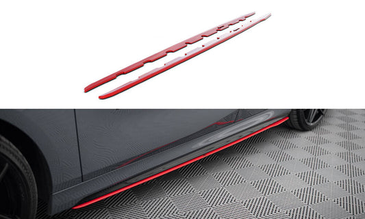 Side Skirts Diffusers V.2 For BMW 1 F40 M-Pack/ M135i