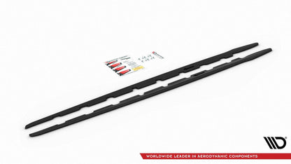 Side skirts diffusers v.2 for bmw 1 m-pack /  m135i / 128ti