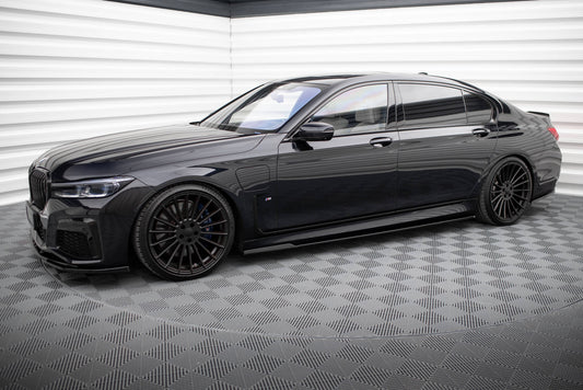 Side skirts diffusers v.2  for bmw 7 long m-pack g12
