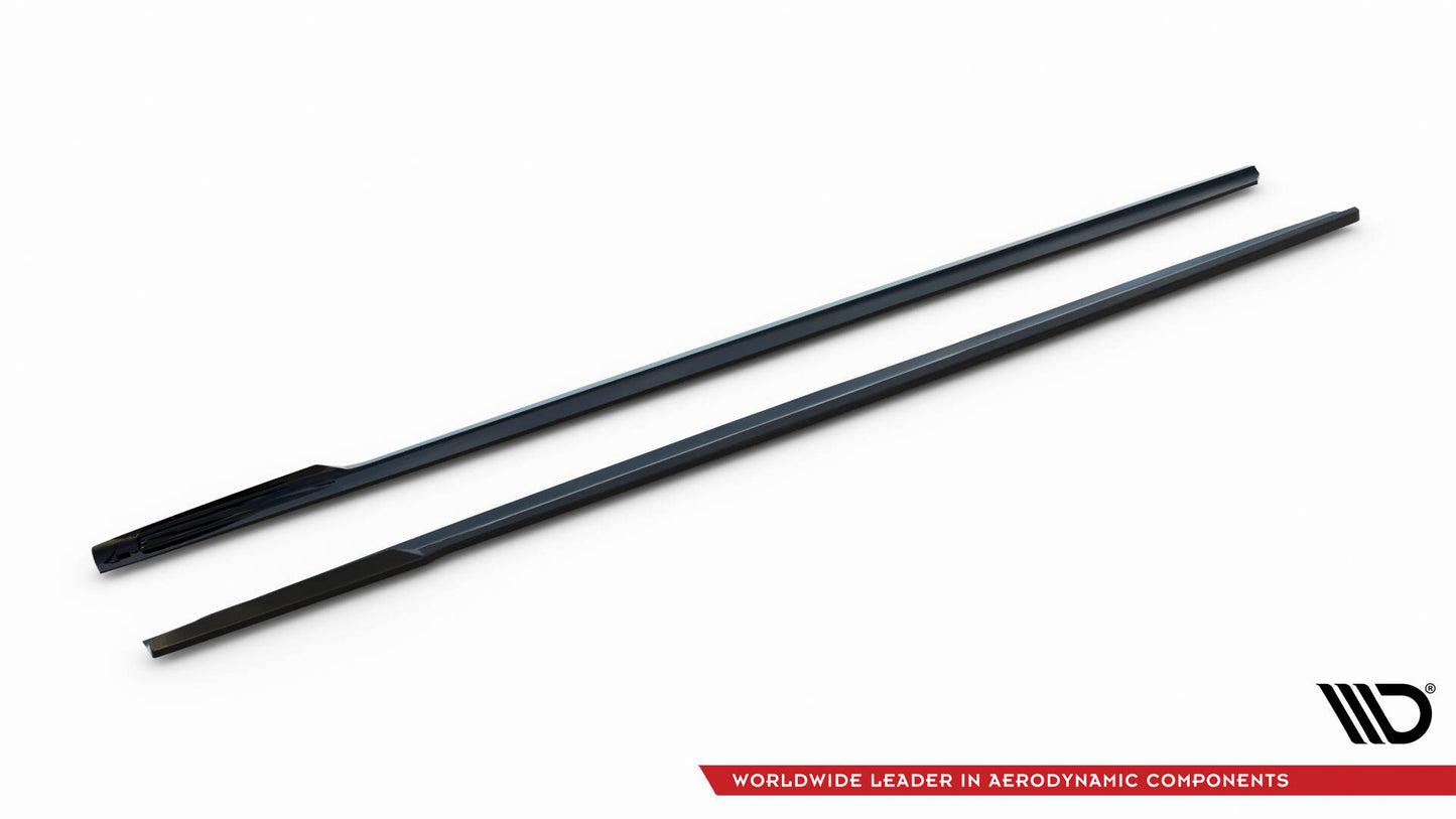 Side skirts diffusers v.2  for bmw 7 long m-pack g12