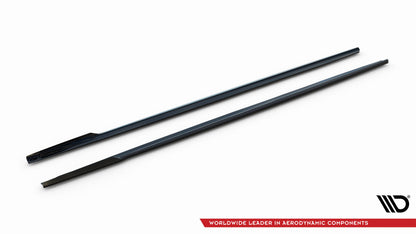 Side skirts diffusers v.2  for bmw 7 long m-pack g12