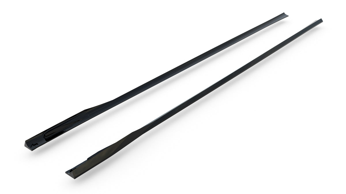Side skirts diffusers v.2  suitable for bmw i7 e-drive50 m-pack / i7 x-drive60 m-pack / i7 m70 xdrive m-pack g70