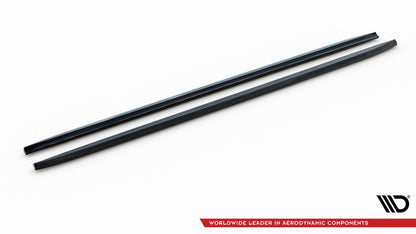 Side Skirts Diffusers v.3 Audi A4 / A4 S-line / S4 B8