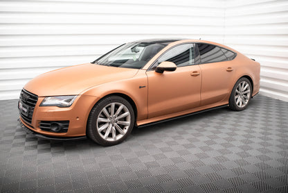 Side skirts diffusers v.3 audi a7 s-line / s7 c7