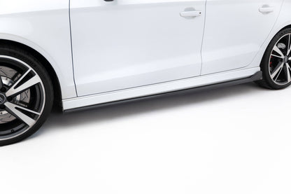 Side skirts diffusers v.3 audi rs3 sedan 8v facelift