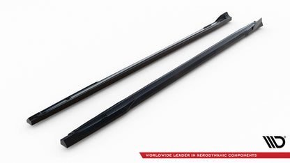 Side skirts diffusers v.3 audi s3 sportback / a3 s-line sportback  8y facelift