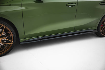 Side skirts diffusers v.3 audi s3 sportback / a3 s-line sportback  8y facelift