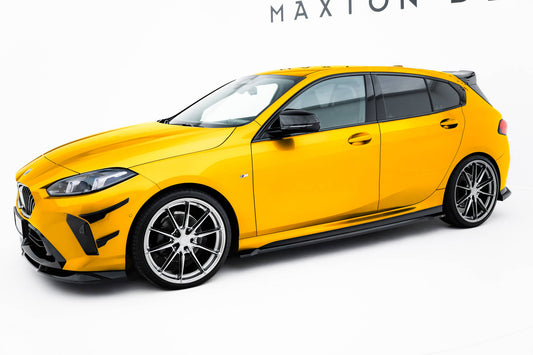 Side skirts diffusers v.3 bmw 1 m-pack f70