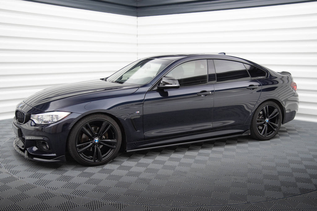 Side skirts diffusers v.3 bmw 4 coupe / gran coupe / cabrio m-pack f32 / f36 / f33