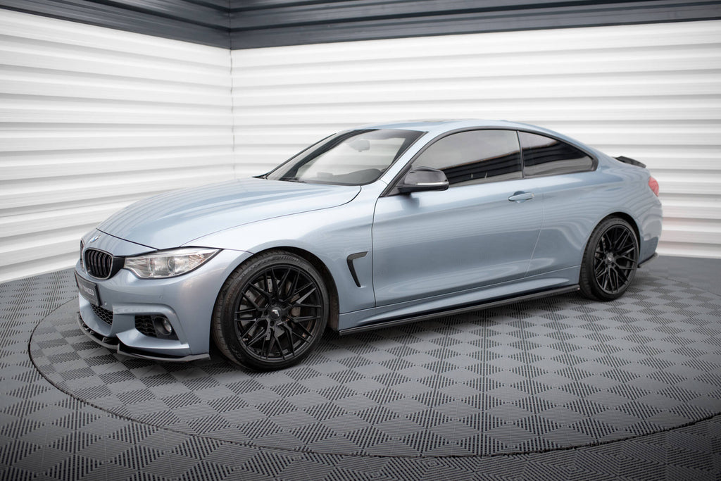 Sideskørter diffusorer v.3 bmw 4 coupé / gran coupé / cabrio m-pack f32 / f36 / f33