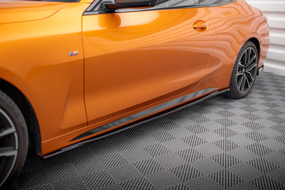 Side skirts diffusers v.3 bmw 4 m-pack / m440i g22 / g23 / g22 facelift / g23 facelift