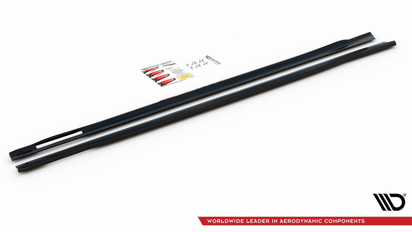 Side skirts diffusers v.3 bmw 4 m-pack / m440i g22 / g23 / g22 facelift / g23 facelift