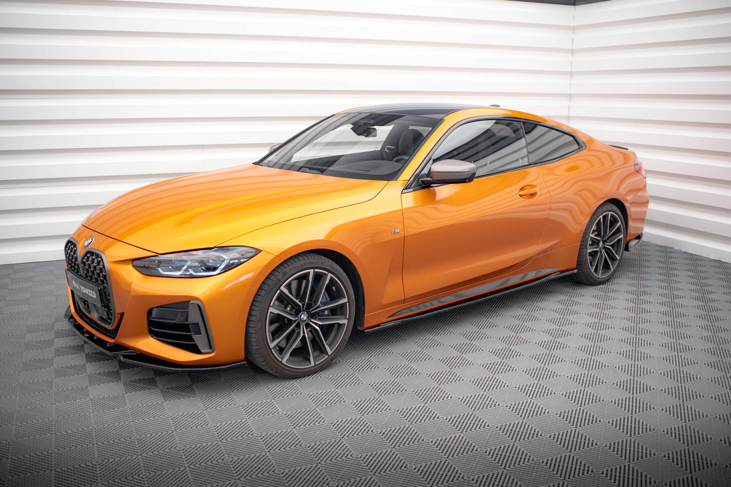 Side skirts diffusers v.3 bmw 4 m-pack / m440i g22 / g23 / g22 facelift / g23 facelift