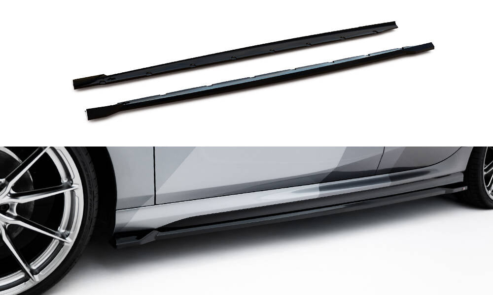 Side skirts diffusers v.3 bmw m135i f70